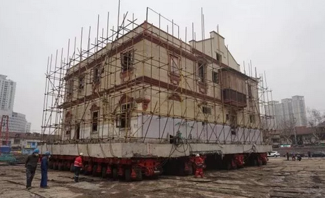 平移動老建筑，傾角傳感器起到關(guān)鍵作用