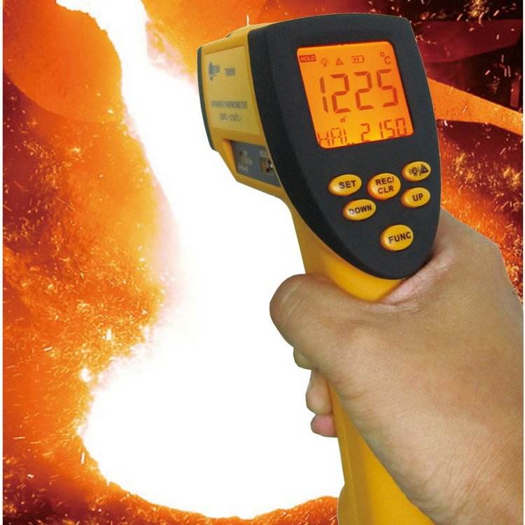 200℃~2150℃鋼水、鐵水、銅水冶金專用紅外測溫儀